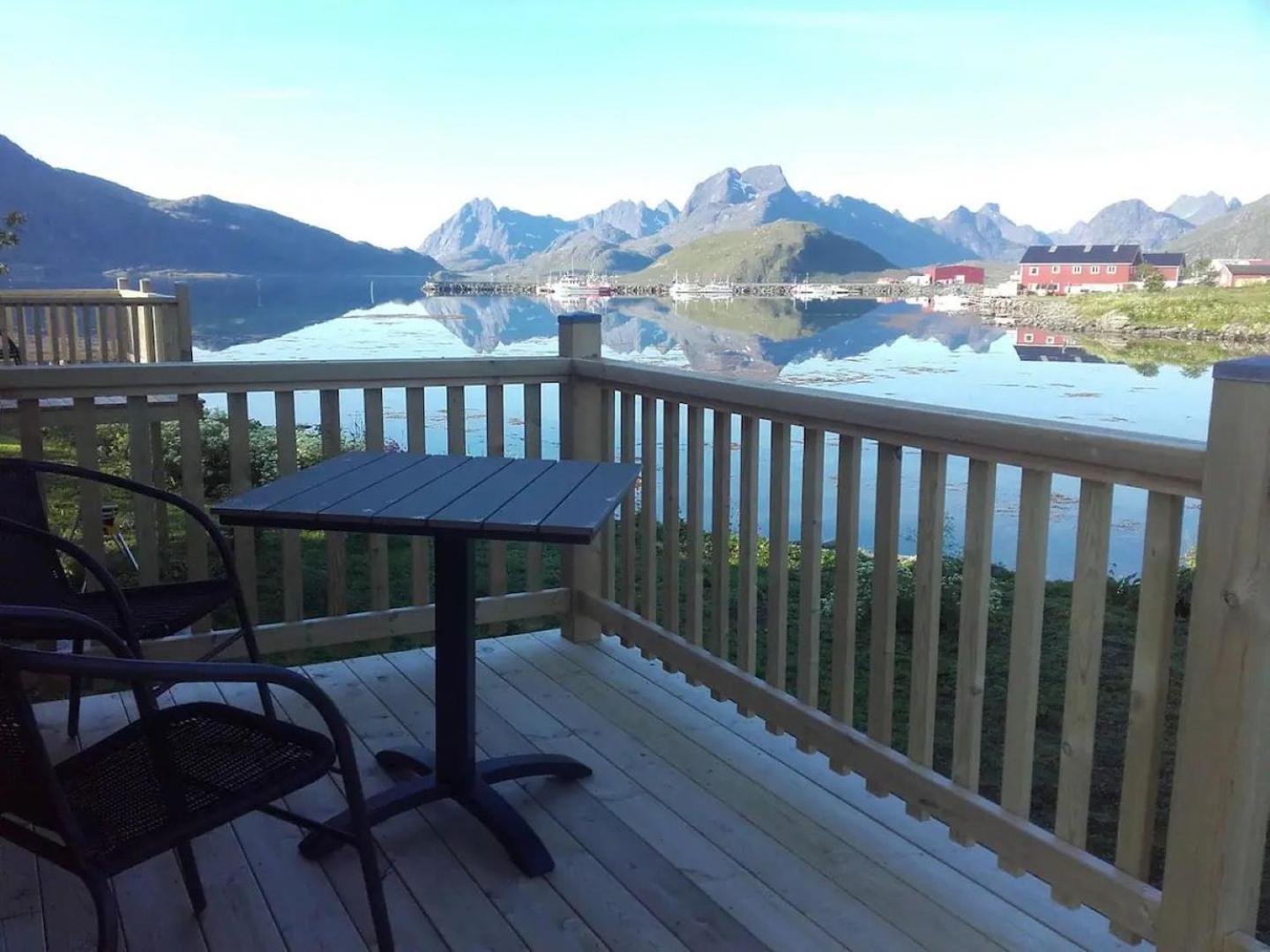 Fredvang Seahouse, Apartment A Ngoại thất bức ảnh